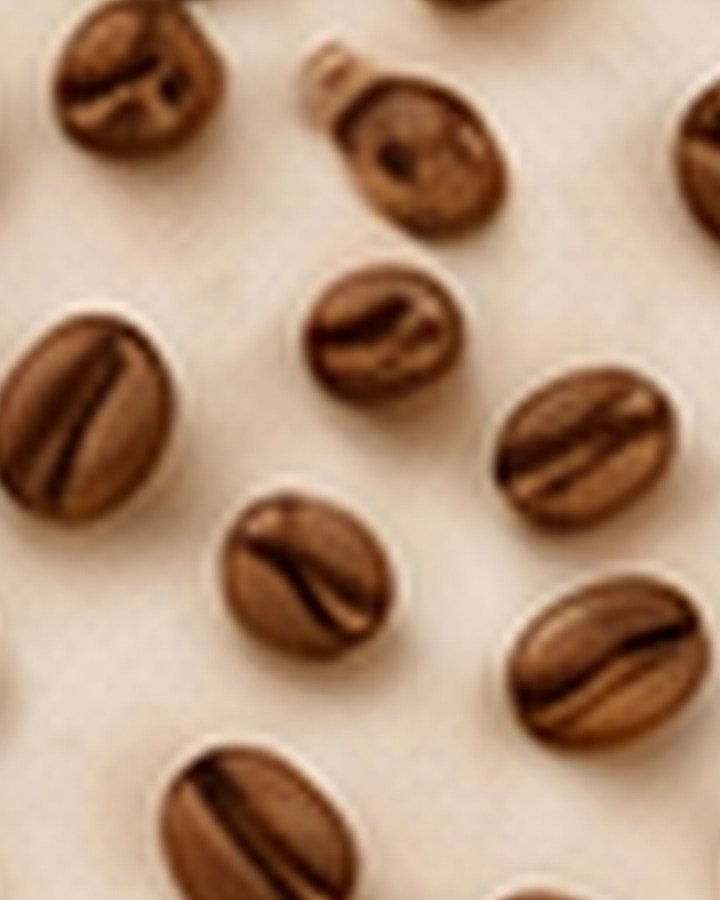 Koffiebonen op een lichte ondergrond